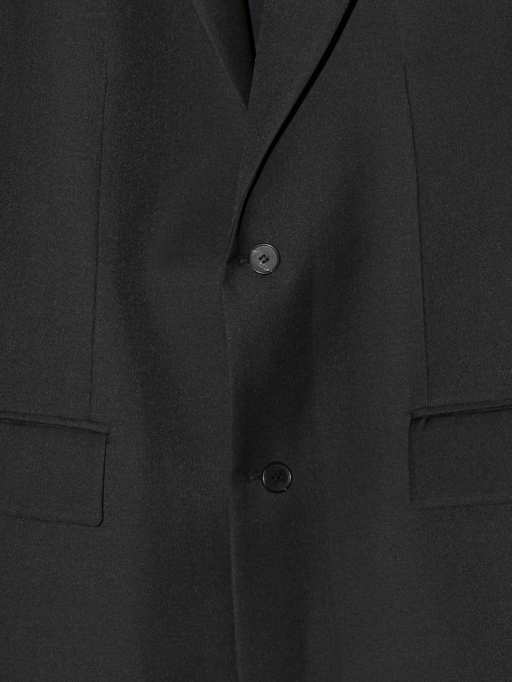 Paper Moon - Korean Women Fashion - #shopsmall - Maxi Oversized Single Breasted W Blazer - 7