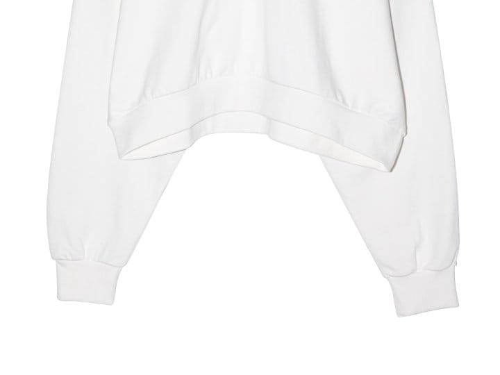 Paper Moon - Korean Women Fashion - #thatsdarling - V Neck Oversized Sweatshirt - 10
