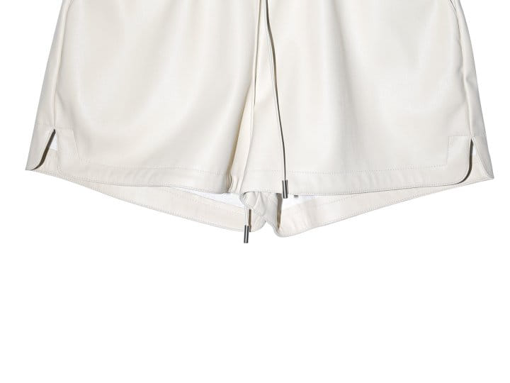 Paper Moon - Korean Women Fashion - #vintagekidsstyle - Faux L Shorts - 9