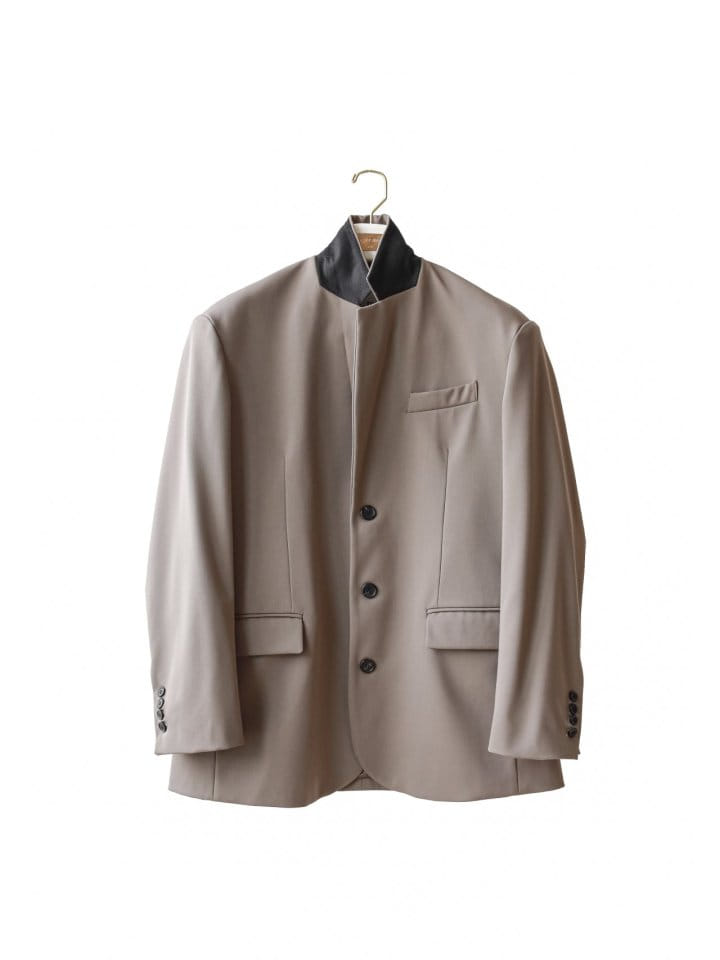 Paper Moon - Korean Women Fashion - #womensfashion - Oversized Three Button Single Blazer - 5