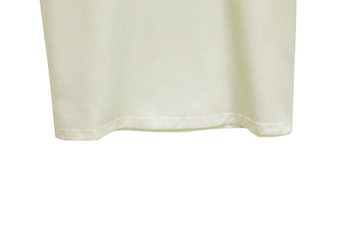Paper Moon - Korean Women Fashion - #womensfashion - Classic Silky Satin Half Sleeves Top - 8