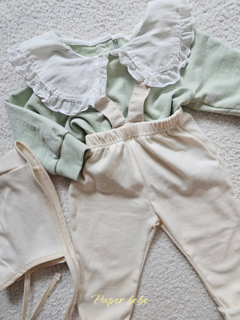 Paper Studios - Korean Baby Fashion - #babyoutfit - Spring Dungarees - 5