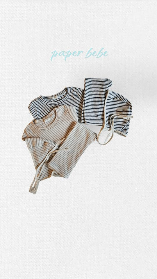 Paper Studios - Korean Baby Fashion - #babyoutfit - ST Top Bottom Set