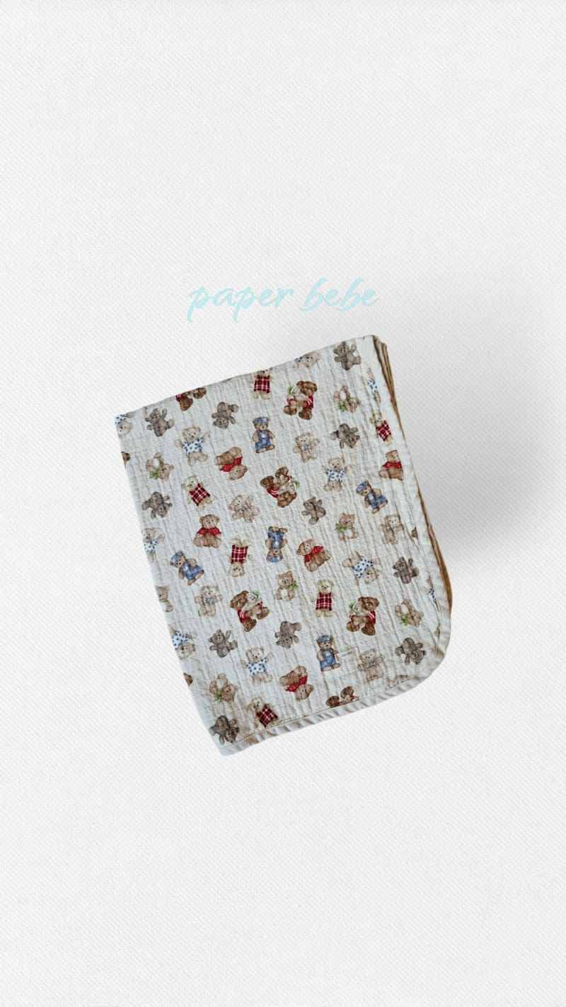 Paper Studios - Korean Baby Fashion - #babywear - Bear Blanket