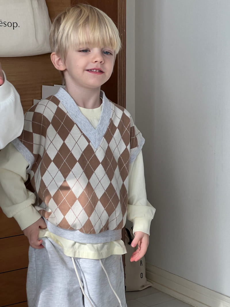 Paper Studios - Korean Children Fashion - #discoveringself - Jacquard Vest - 6