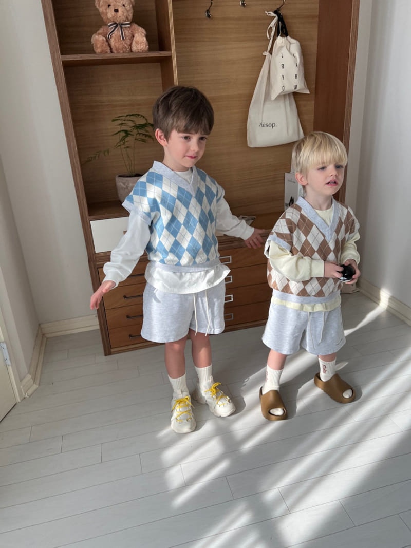Paper Studios - Korean Children Fashion - #fashionkids - Jacquard Vest - 7