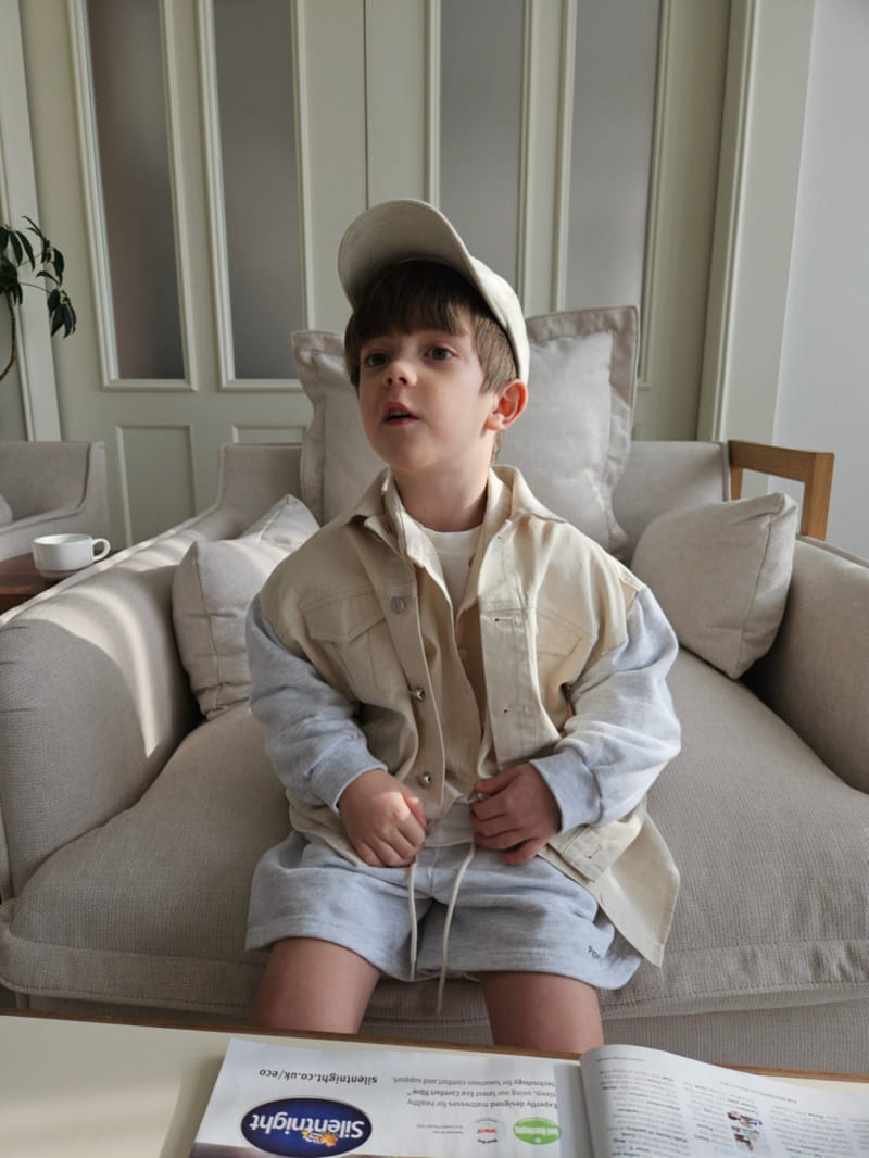 Paper Studios - Korean Children Fashion - #kidsshorts - C Color Jacket - 2