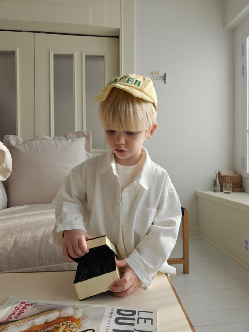 Paper Studios - Korean Children Fashion - #kidzfashiontrend - Paper Embroidery Shirt - 5