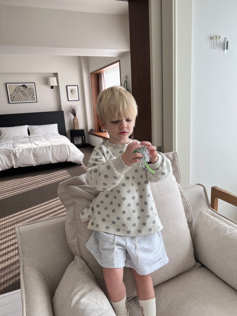 Paper Studios - Korean Children Fashion - #magicofchildhood - Dot Jacquard Tee - 3