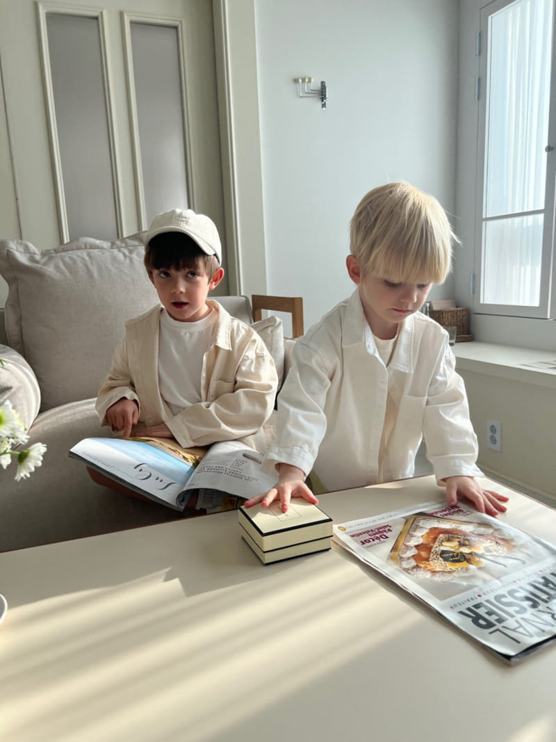 Paper Studios - Korean Children Fashion - #magicofchildhood - Paper Embroidery Shirt - 8