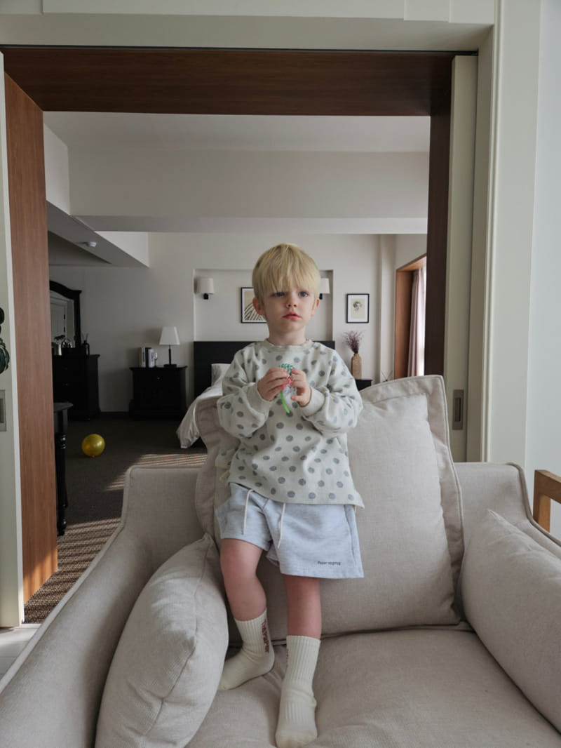 Paper Studios - Korean Children Fashion - #magicofchildhood - Dot Jacquard Tee - 4