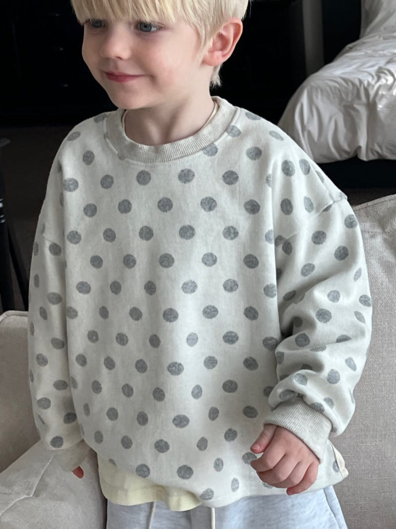 Paper Studios - Korean Children Fashion - #stylishchildhood - Dot Jacquard Tee - 8