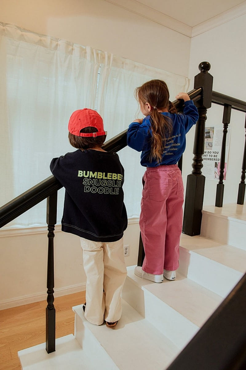 Peanut - Korean Children Fashion - #childrensboutique - Bumblebee Sweatshirt - 5