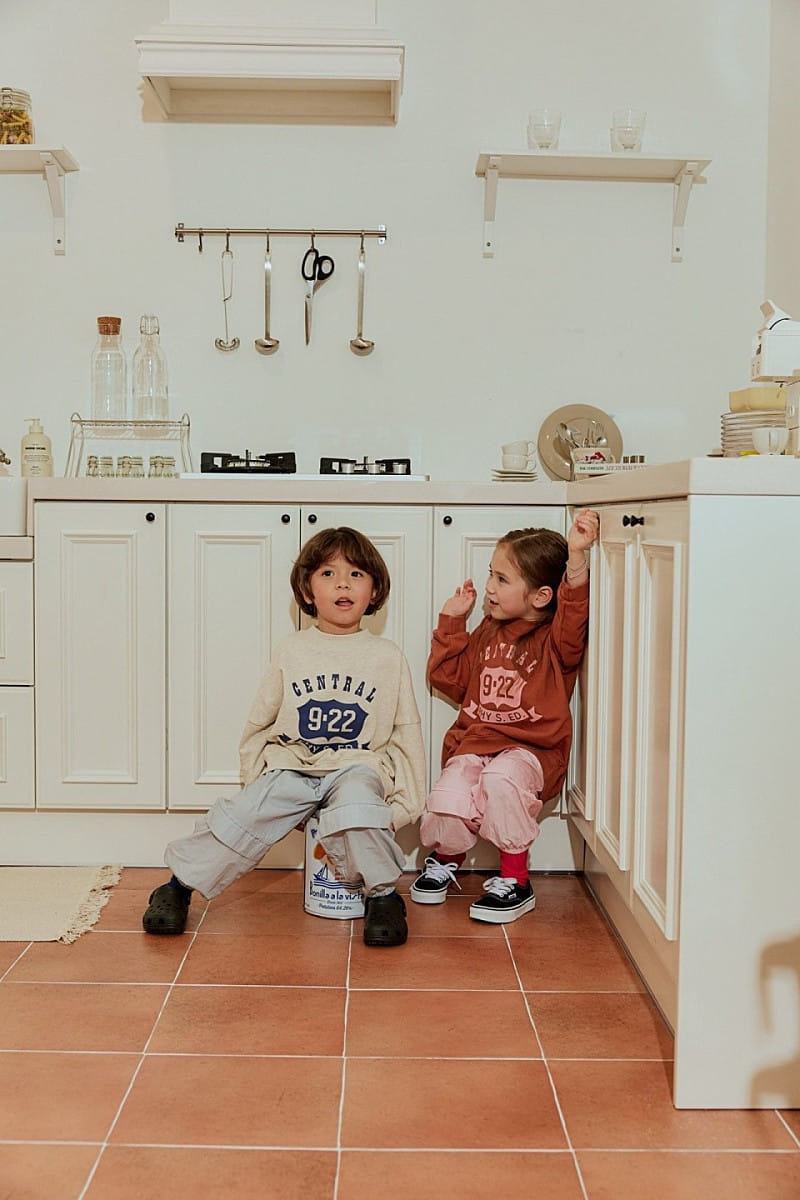 Peanut - Korean Children Fashion - #kidsshorts - Central Sweatshirt - 10