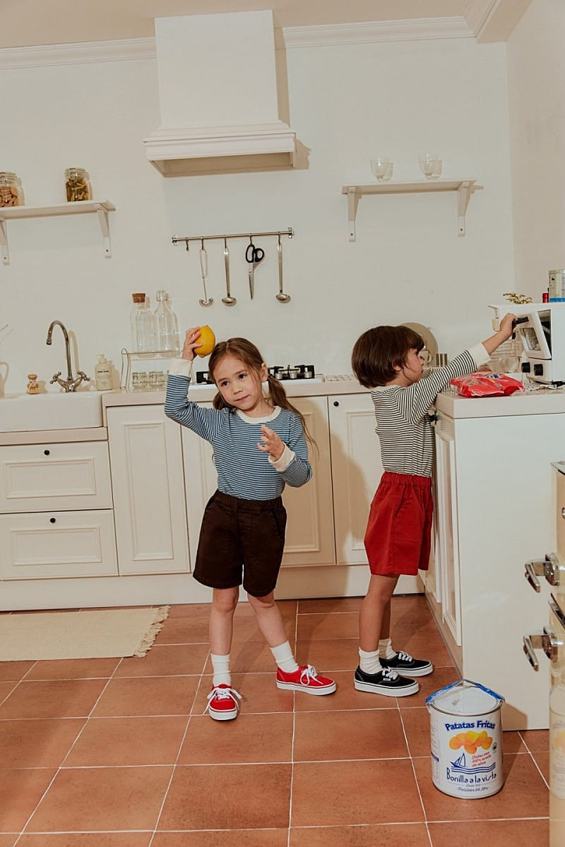 Peanut - Korean Children Fashion - #kidzfashiontrend - Take Half Pants - 6