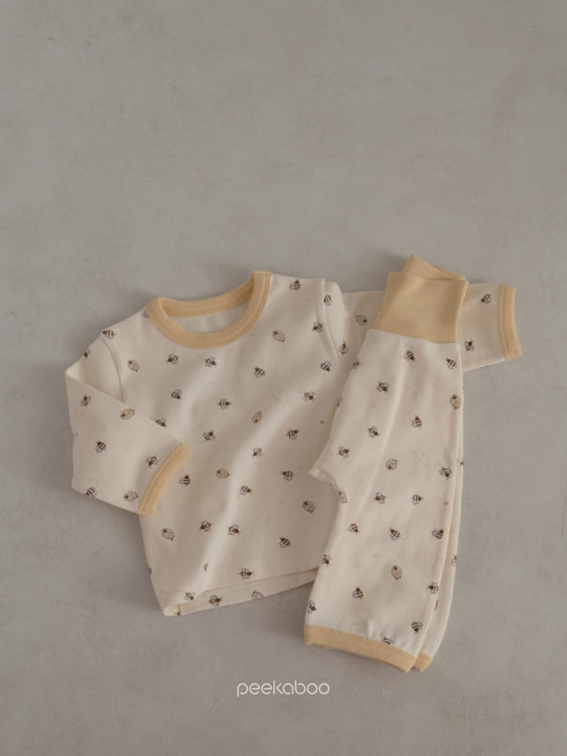 Peekaboo - Korean Baby Fashion - #babyootd - BB Baby Top Bottom Set - 2