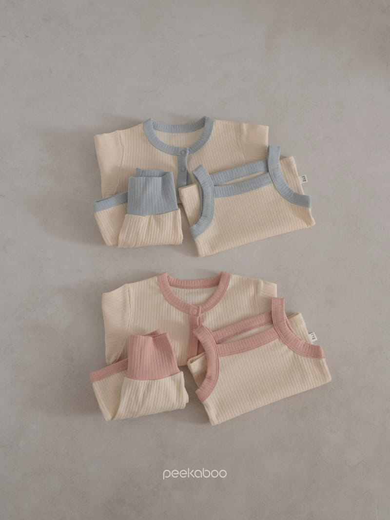 Peekaboo - Korean Baby Fashion - #babyoutfit - Sugar Baby Top Bottom Set