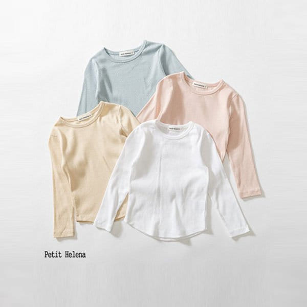 Petit Helena - Korean Children Fashion - #prettylittlegirls - Etty Rib Tee