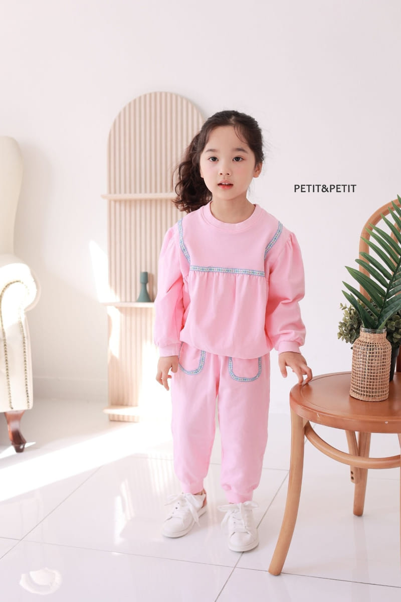 Petit & Petit - Korean Children Fashion - #Kfashion4kids - Bom Bom Top Bottom Set