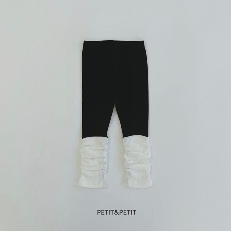 Petit & Petit - Korean Children Fashion - #kidzfashiontrend - Rib Muff Leggings - 4