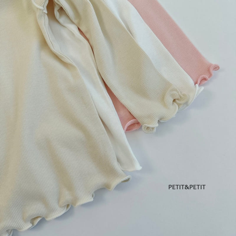 Petit & Petit - Korean Children Fashion - #childofig - Frill Terry Tee - 7