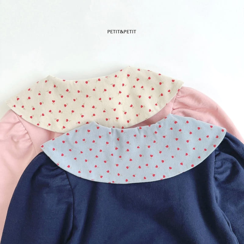 Petit & Petit - Korean Children Fashion - #childofig - Tulip Collar Tee - 5