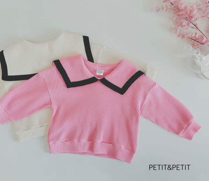 Petit & Petit - Korean Children Fashion - #childrensboutique - Waffle Sailor Tee - 2