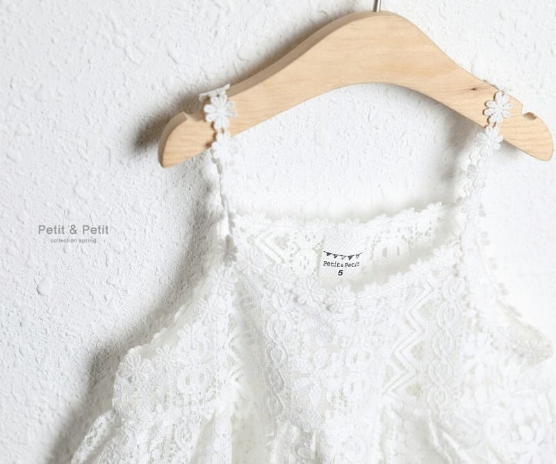 Petit & Petit - Korean Children Fashion - #childrensboutique - Lace Bustier - 5