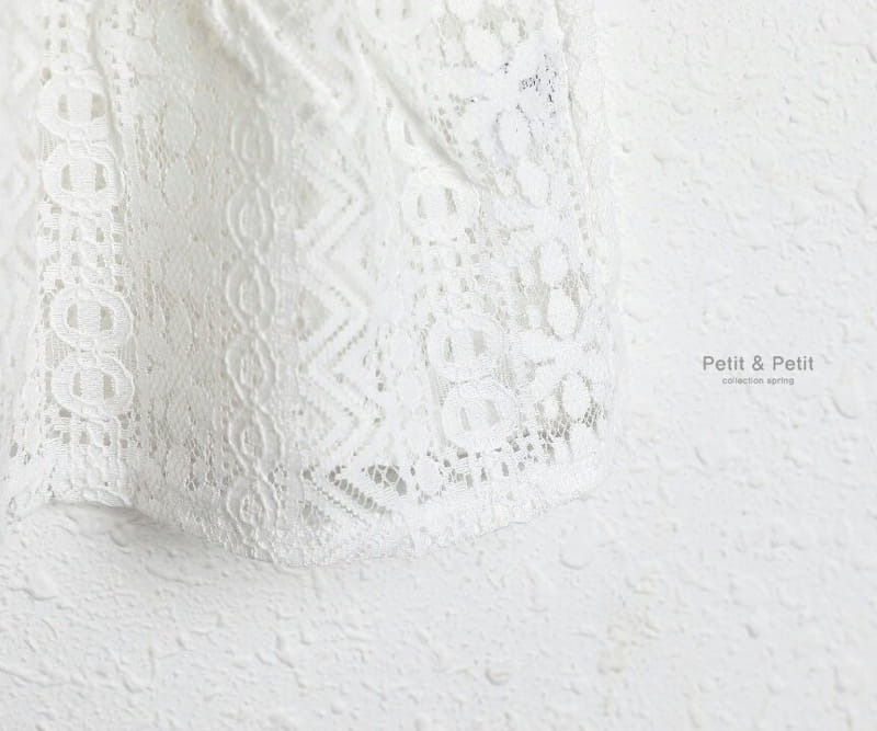 Petit & Petit - Korean Children Fashion - #designkidswear - Lace Bustier - 6