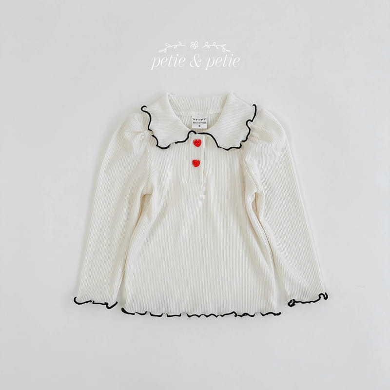 Petit & Petit - Korean Children Fashion - #discoveringself - Bane Collar Tee - 8
