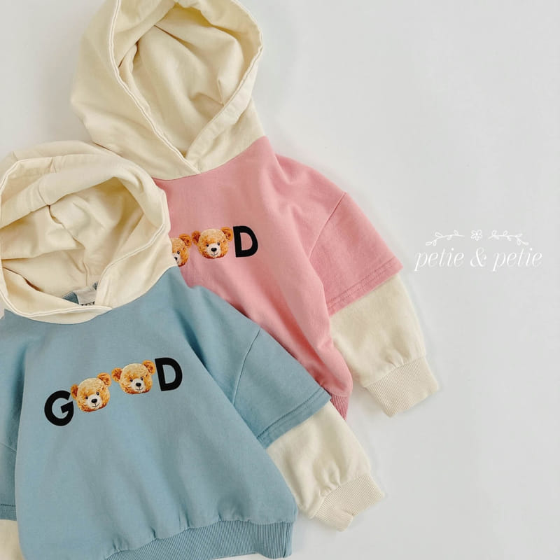 Petit & Petit - Korean Children Fashion - #discoveringself - Good Bear Hoody Tee - 2