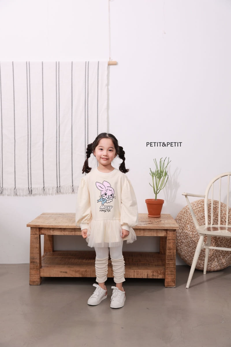 Petit & Petit - Korean Children Fashion - #fashionkids - Bunny Sha Long Tee - 8