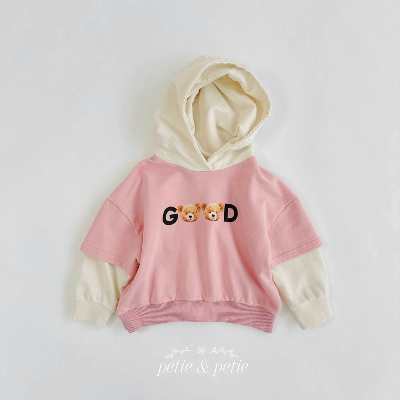 Petit & Petit - Korean Children Fashion - #fashionkids - Good Bear Hoody Tee - 4