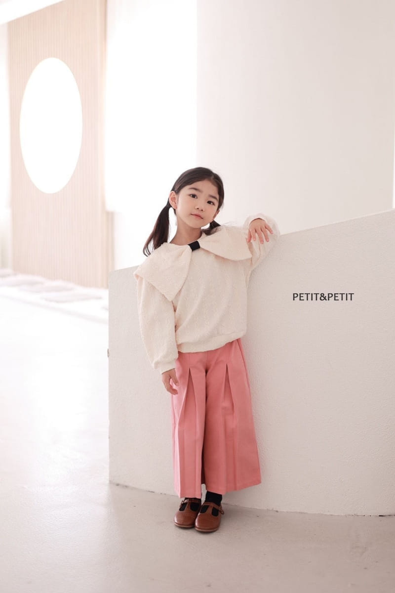 Petit & Petit - Korean Children Fashion - #kidsstore - Ribbon Jacquard Tee - 7