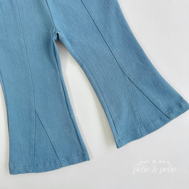 Petit & Petit - Korean Children Fashion - #kidsstore - Denim Boots Cut Pants - 3