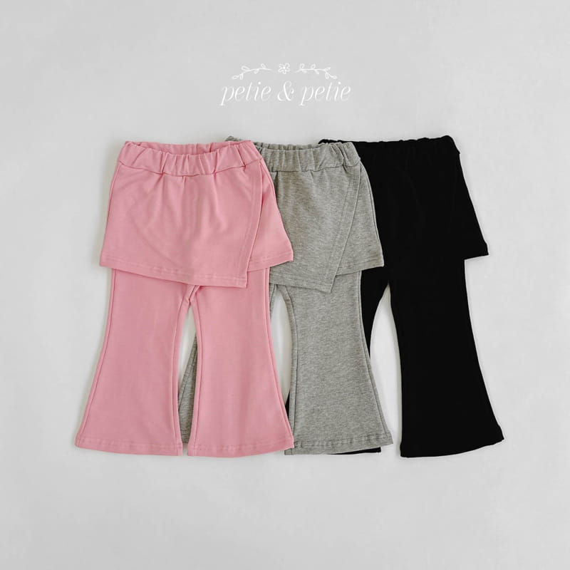 Petit & Petit - Korean Children Fashion - #kidzfashiontrend - Wrap Skirt Leggings