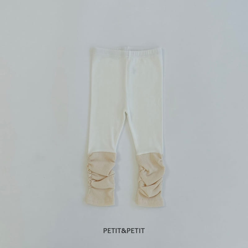 Petit & Petit - Korean Children Fashion - #kidzfashiontrend - Rib Muff Leggings - 3