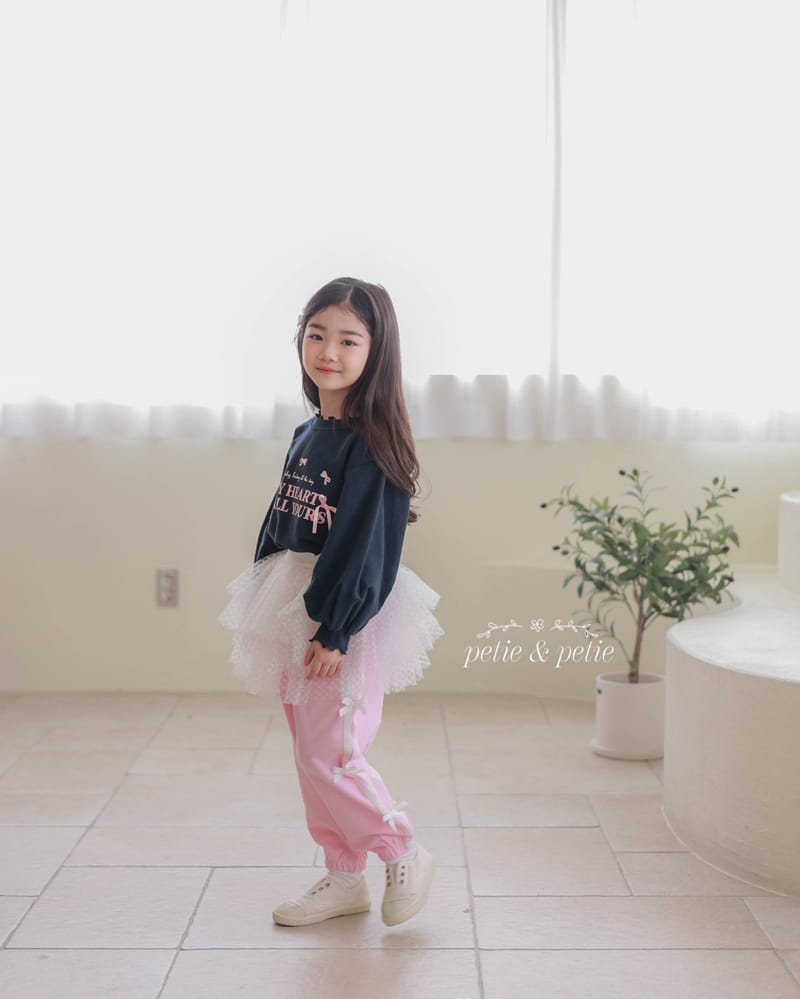 Petit & Petit - Korean Children Fashion - #littlefashionista - My Heart Ribbon Sweatshirt - 11