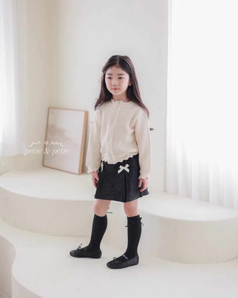 Petit & Petit - Korean Children Fashion - #littlefashionista - Square Zip Up Cardigan - 10