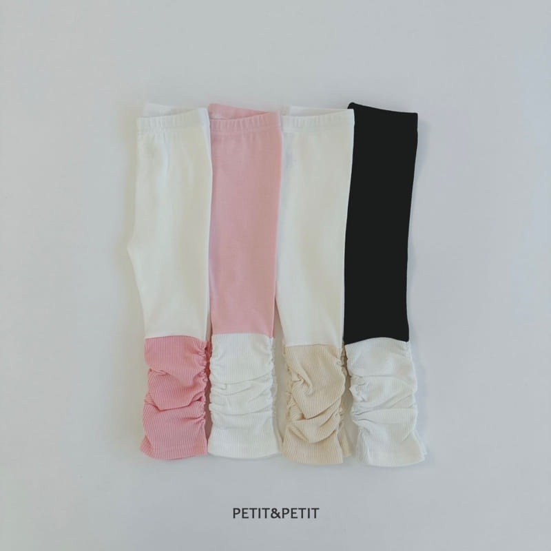 Petit & Petit - Korean Children Fashion - #magicofchildhood - Rib Muff Leggings - 6