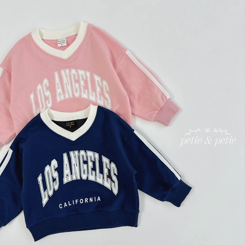 Petit & Petit - Korean Children Fashion - #littlefashionista - LA Top Bottom Set - 4
