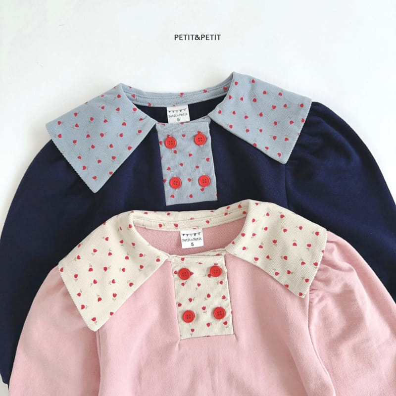 Petit & Petit - Korean Children Fashion - #minifashionista - Tulip Collar Tee - 2