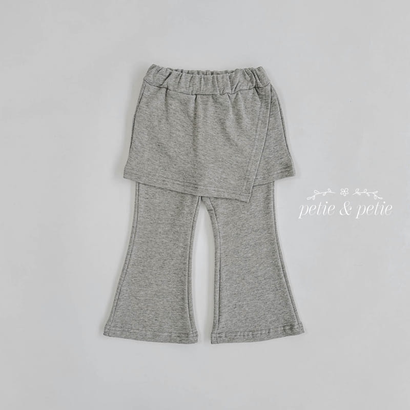 Petit & Petit - Korean Children Fashion - #minifashionista - Wrap Skirt Leggings - 5
