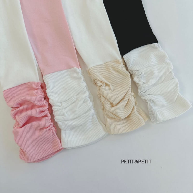 Petit & Petit - Korean Children Fashion - #minifashionista - Rib Muff Leggings - 7