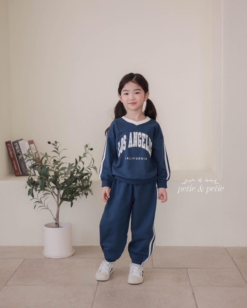 Petit & Petit - Korean Children Fashion - #prettylittlegirls - LA Top Bottom Set - 6