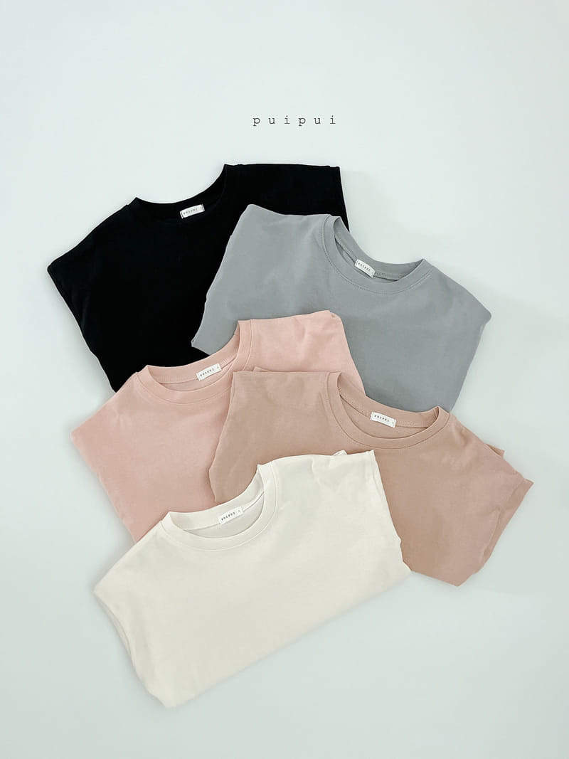 Puipui - Korean Children Fashion - #childrensboutique - Basic Tee - 4