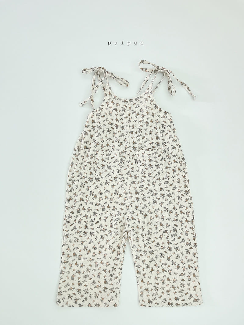 Puipui - Korean Children Fashion - #discoveringself - Plain Overalls - 4