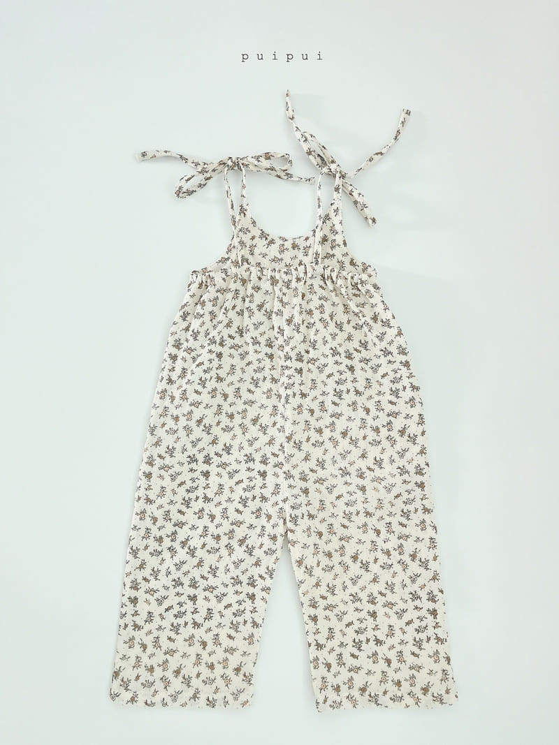 Puipui - Korean Children Fashion - #kidsshorts - Plain Overalls - 5