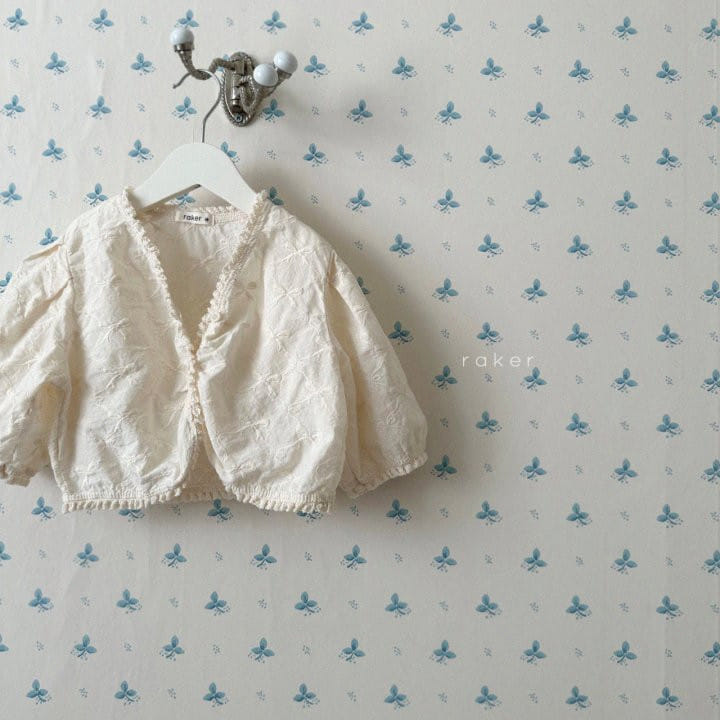Raker - Korean Children Fashion - #designkidswear - Overdue Lace Cardigan - 3