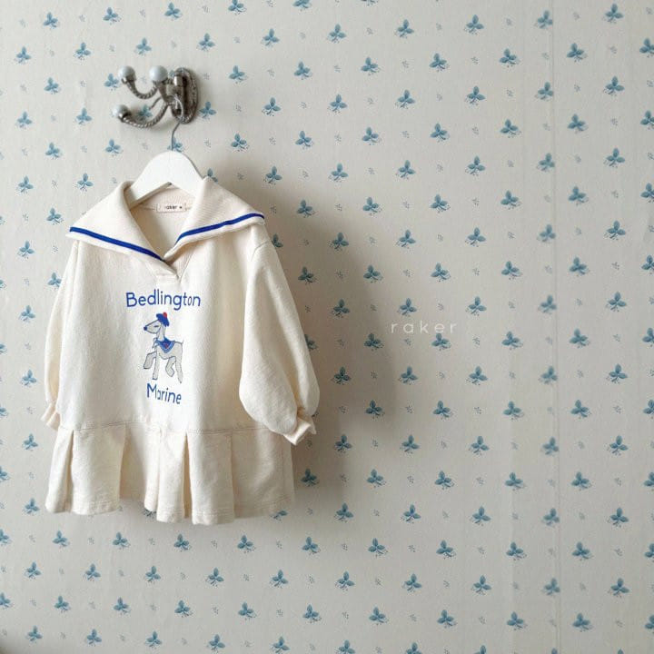Raker - Korean Children Fashion - #designkidswear - Sailor Pleats One-Piece - 2